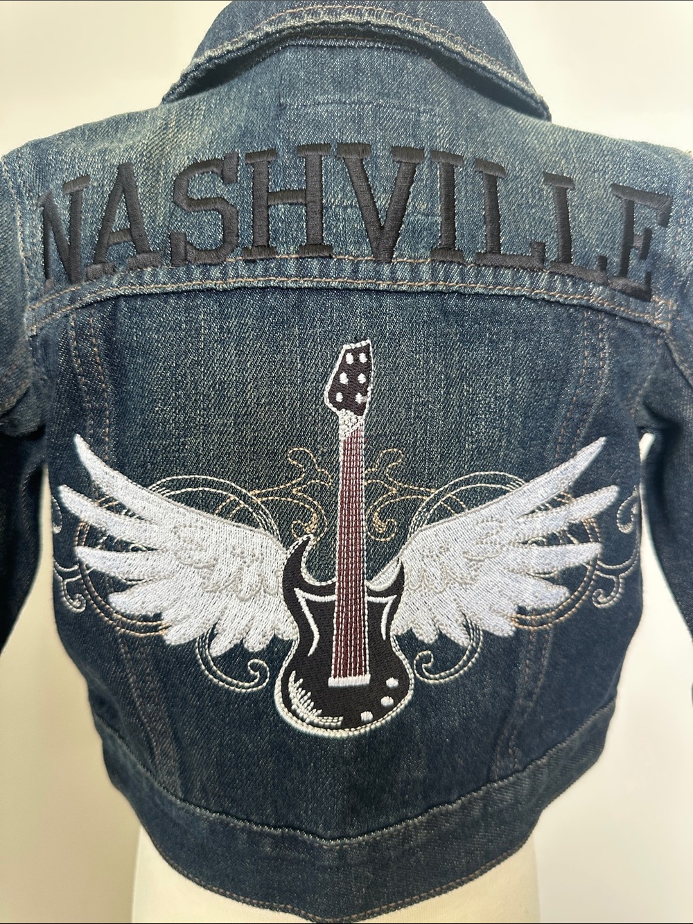 Baby Denim Jacket with Nashville